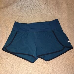 Lululemon Athletica Teal Athletic Shorts